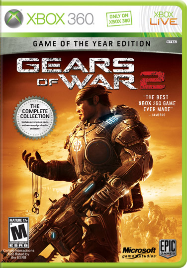 Gears of War 2 GotY Cover