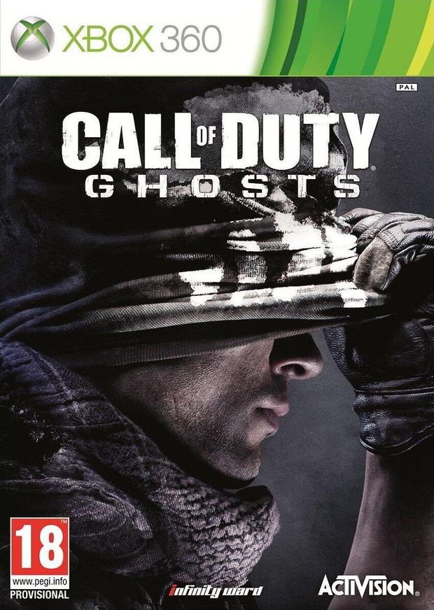 Call of Duty Ghosts boxart / cover for Xbox 360. Spillet bliver udgivet til november 2013